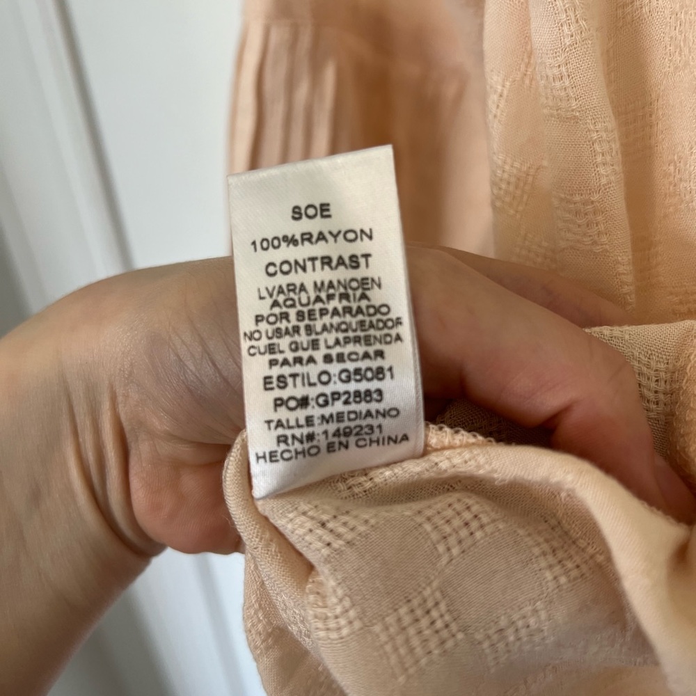 Kori America Pink Checkered Top - Picture 6 of 6